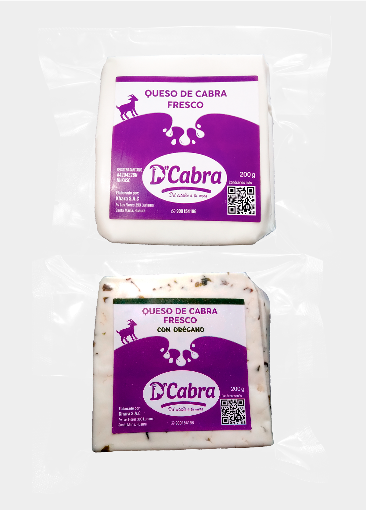 Queso de Cabra Natural – 200gr
